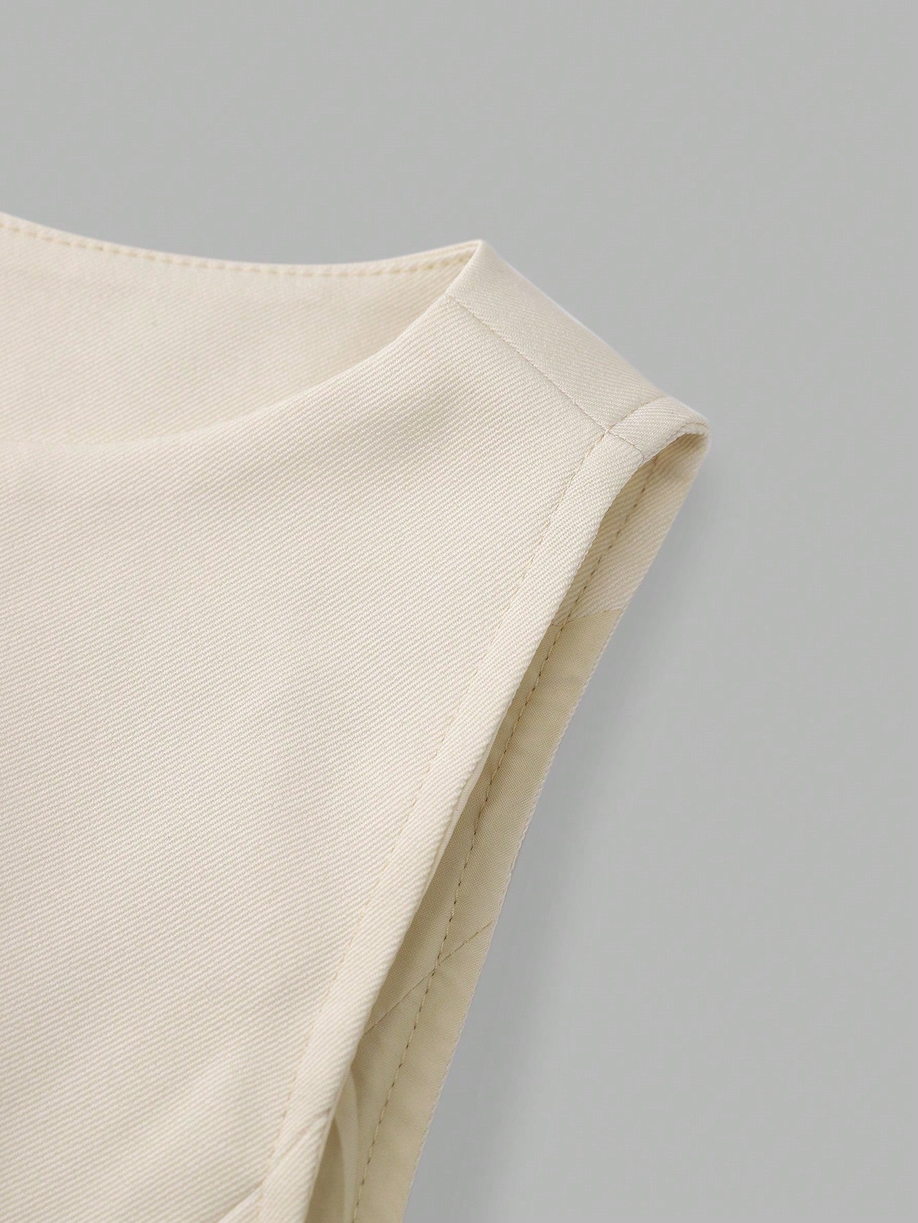 Women's Casual Minimalist Single-Breasted Cinched Waist Camisole, Summer CJ US