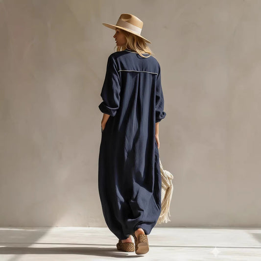 Solid-color Fashionable Casual Spring Womens Jumpsuit 