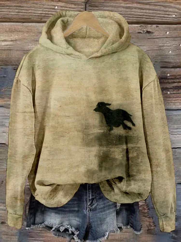 Womens 3D Digital Print Hoodie From Europe And The US 