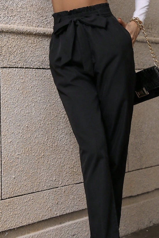 Women’s Minimalist Casual Pants with Pockets CJ