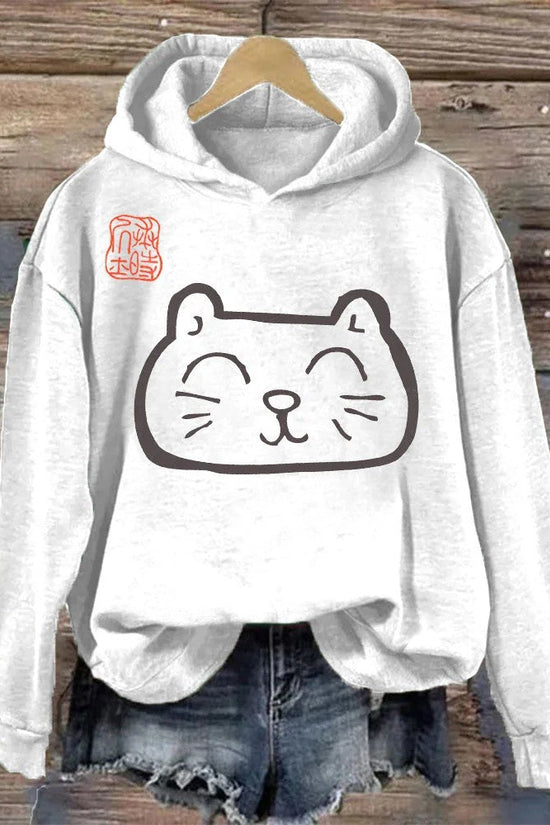 Womens 3D Digital Print Hoodie From Europe And The US 