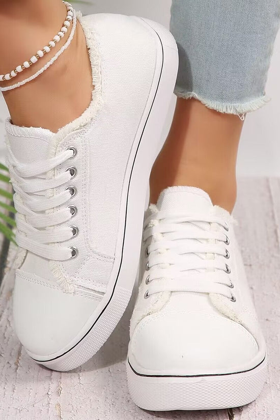 Women's Lace-up Casual Shoes Lightweight 
