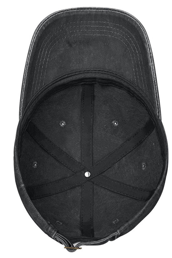 Girl Mom Adjustable Wash Cotton Baseball Cap 