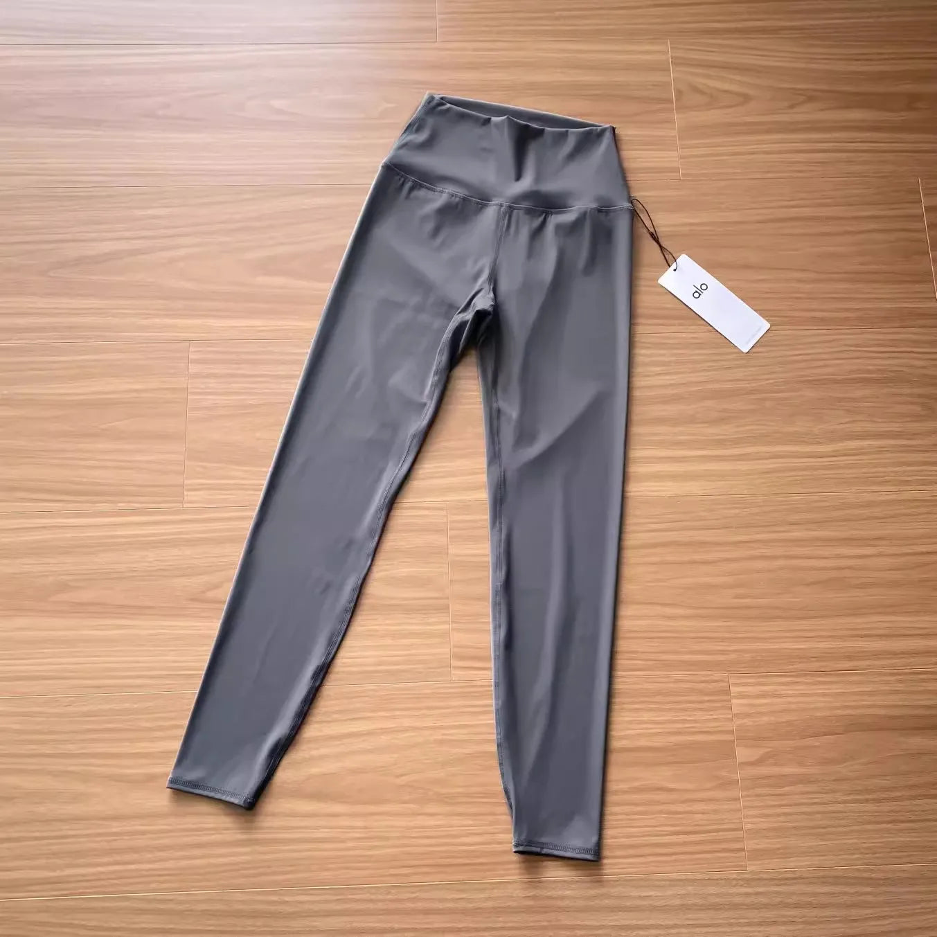 Alo High-waisted peach-hips Pilates exercise nude yoga pants for women skinny fitness pants for lifting hips FitiqueFit