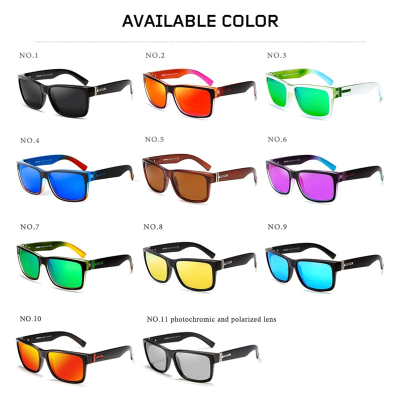Revamp Of Sport Men Sunglasses Polarized KDEAM Shockingly Colors Sun Glasses Outdoor Driving Photochromic Sunglass With Box eprolo