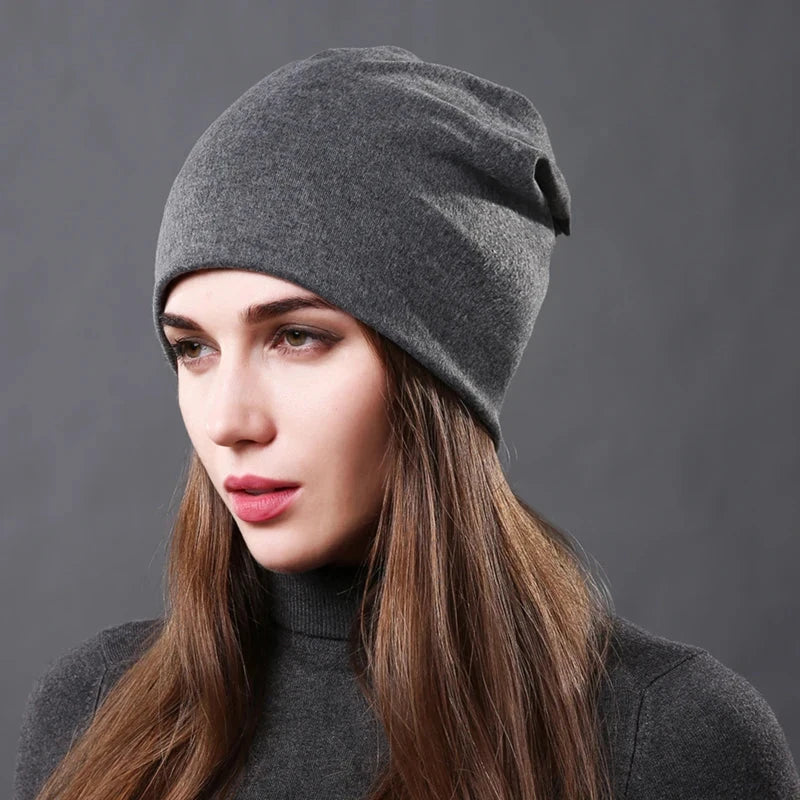 CNTANG New Autumn Winter Beanie Cotton Hat For Women Fashion Men Hip Hop Caps Casual Female Knitted Skullies Bonnets Warm Hats FitiqueFit
