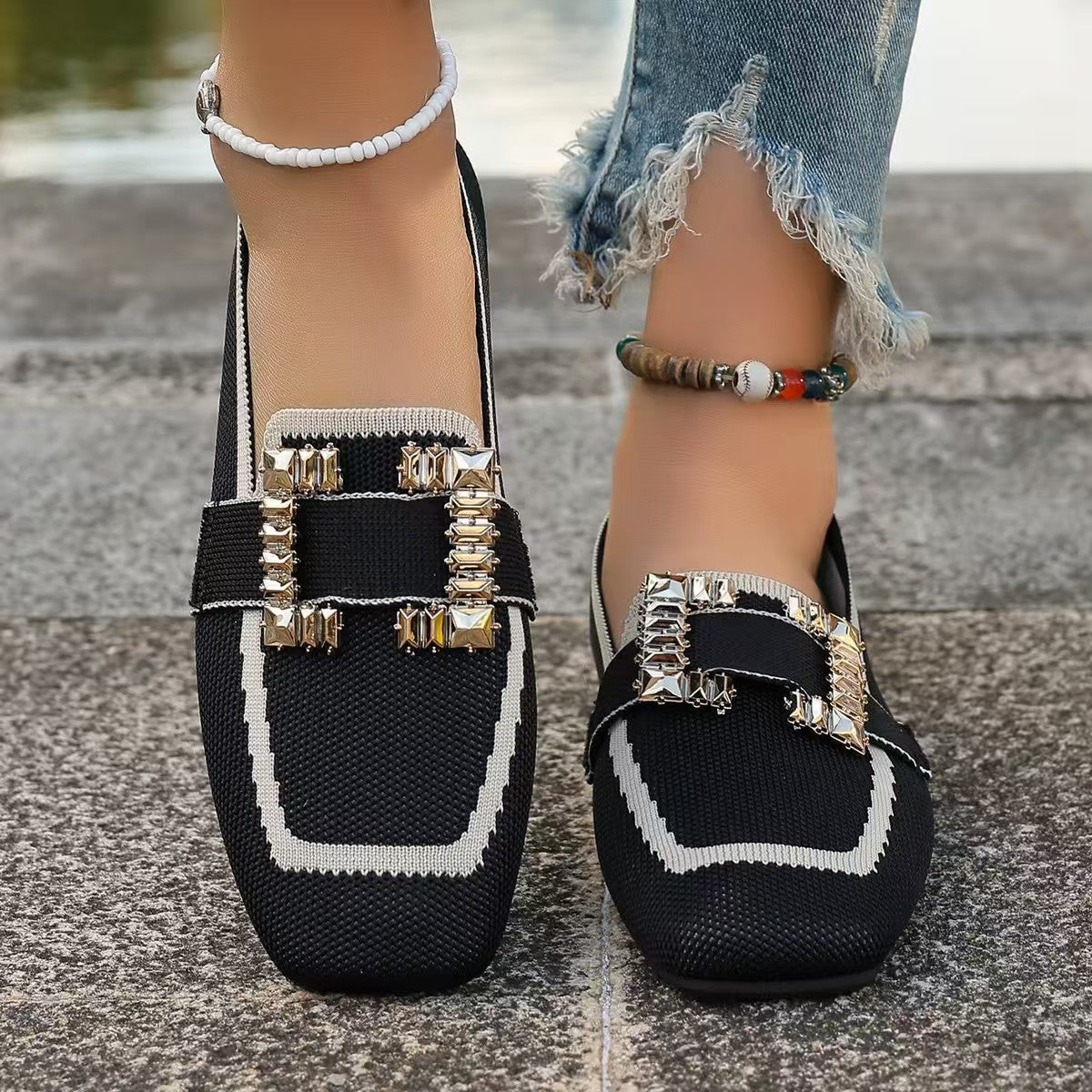 Vintage Suede Round Head Spring Loafers Gommino CJ