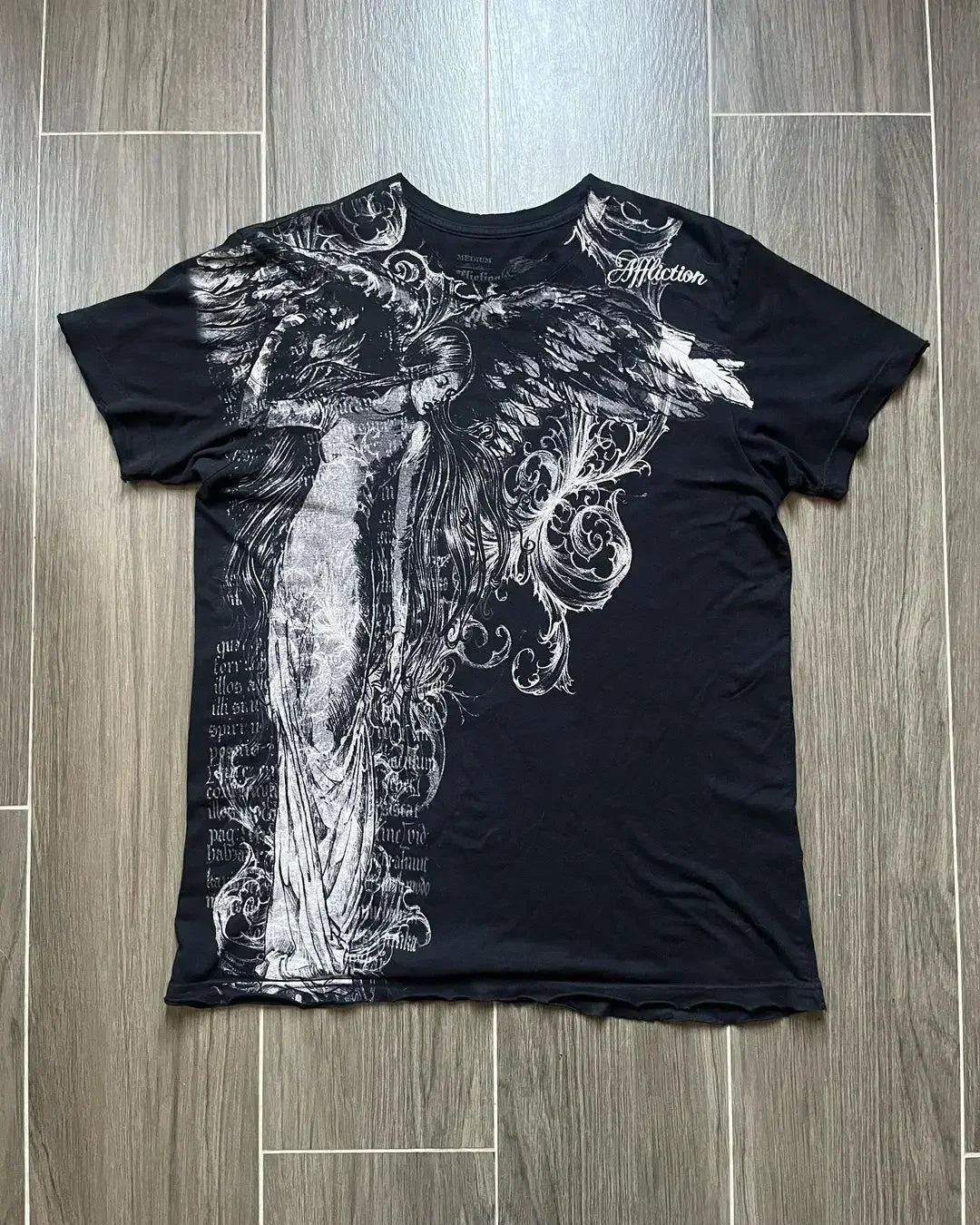 💀 Pure Cotton Retro Skull Print T-Shirt FitiqueFit