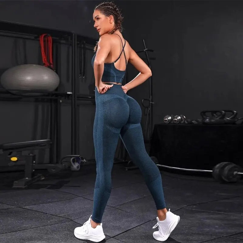 🧘‍♀️ 2-Piece Women's Seamless Yoga Set FitiqueFit