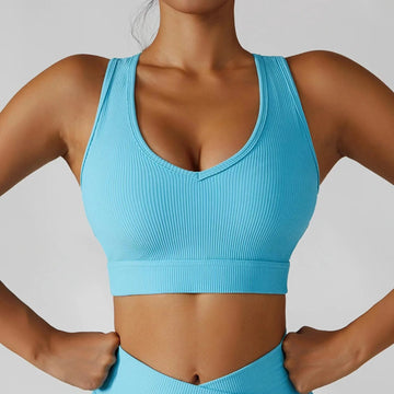 Blue bra