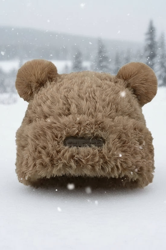 Letter Bear Ears KnittedCute Woolen Hat Beanie Hat Cat Ears Beanie All-match Skull Lovely Cap Winter/Autumn Cute Popular Hat FitiqueFit