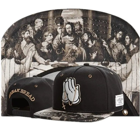 Classic Snapback Hat – Flat Bill Adjustable Baseball Cap FitiqueFit