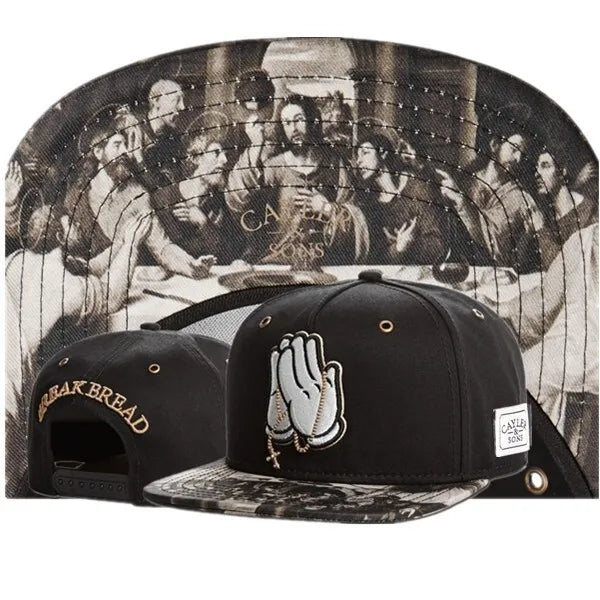Classic Snapback Hat – Flat Bill Adjustable Baseball Cap FitiqueFit