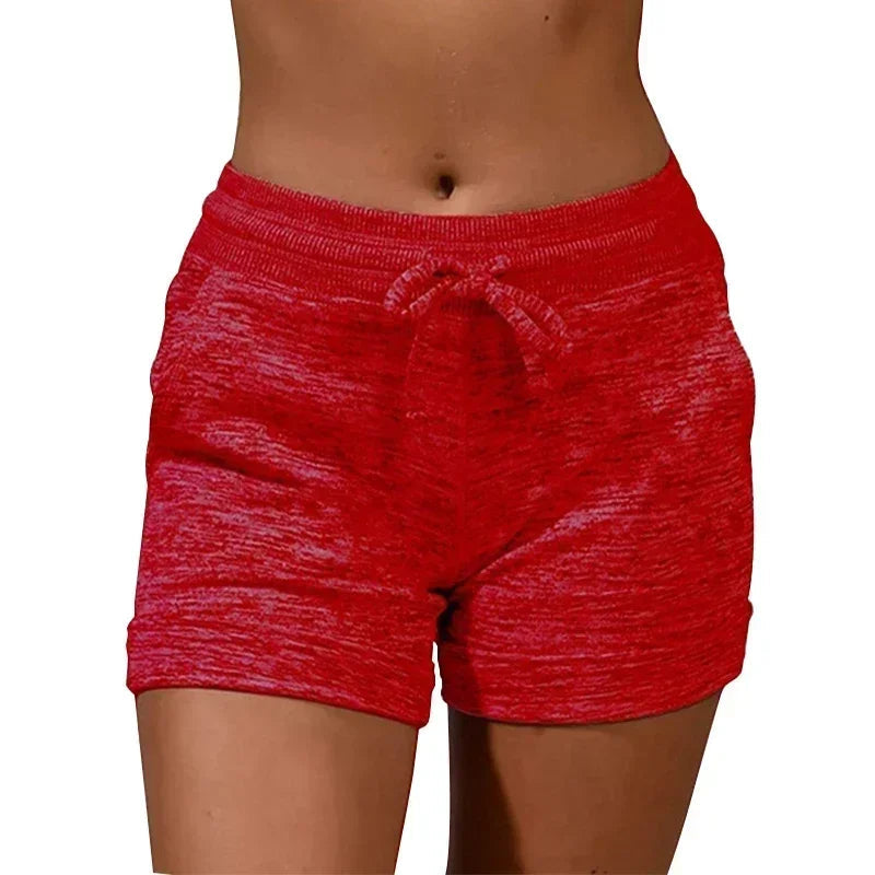Nordic Letter Yoga Shorts | Abstract FIIA-Inspired Print Workout Pants FitiqueFit