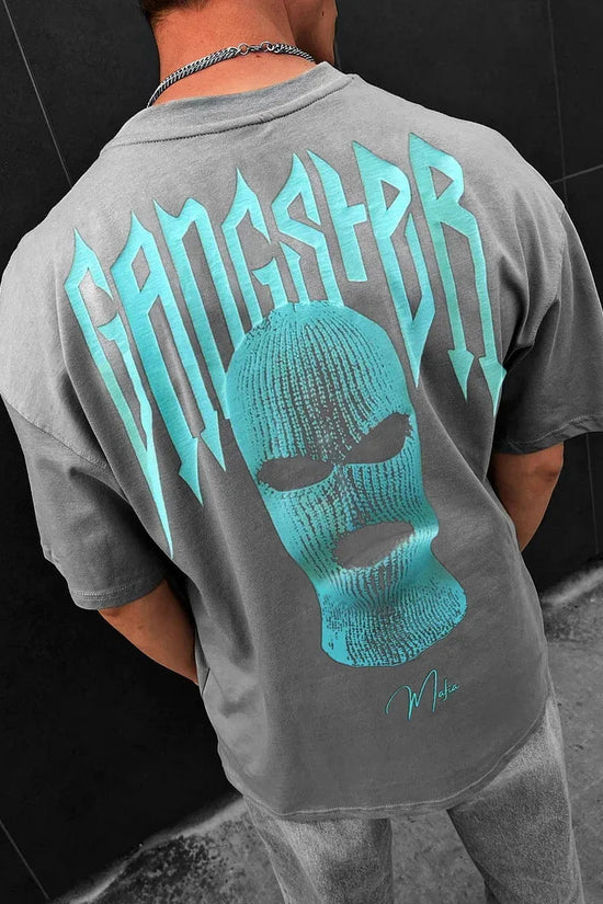 👕 Masked Persona Oversized Harajuku T-Shirt FitiqueFit