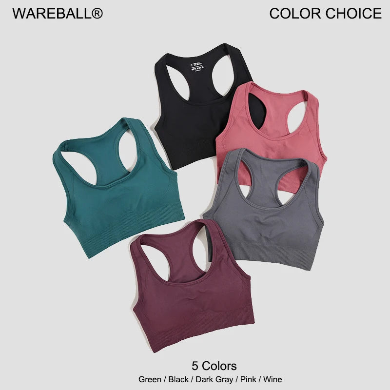 🏋️‍♀️ Women's Padded Sports Bra Tank Top FitiqueFit
