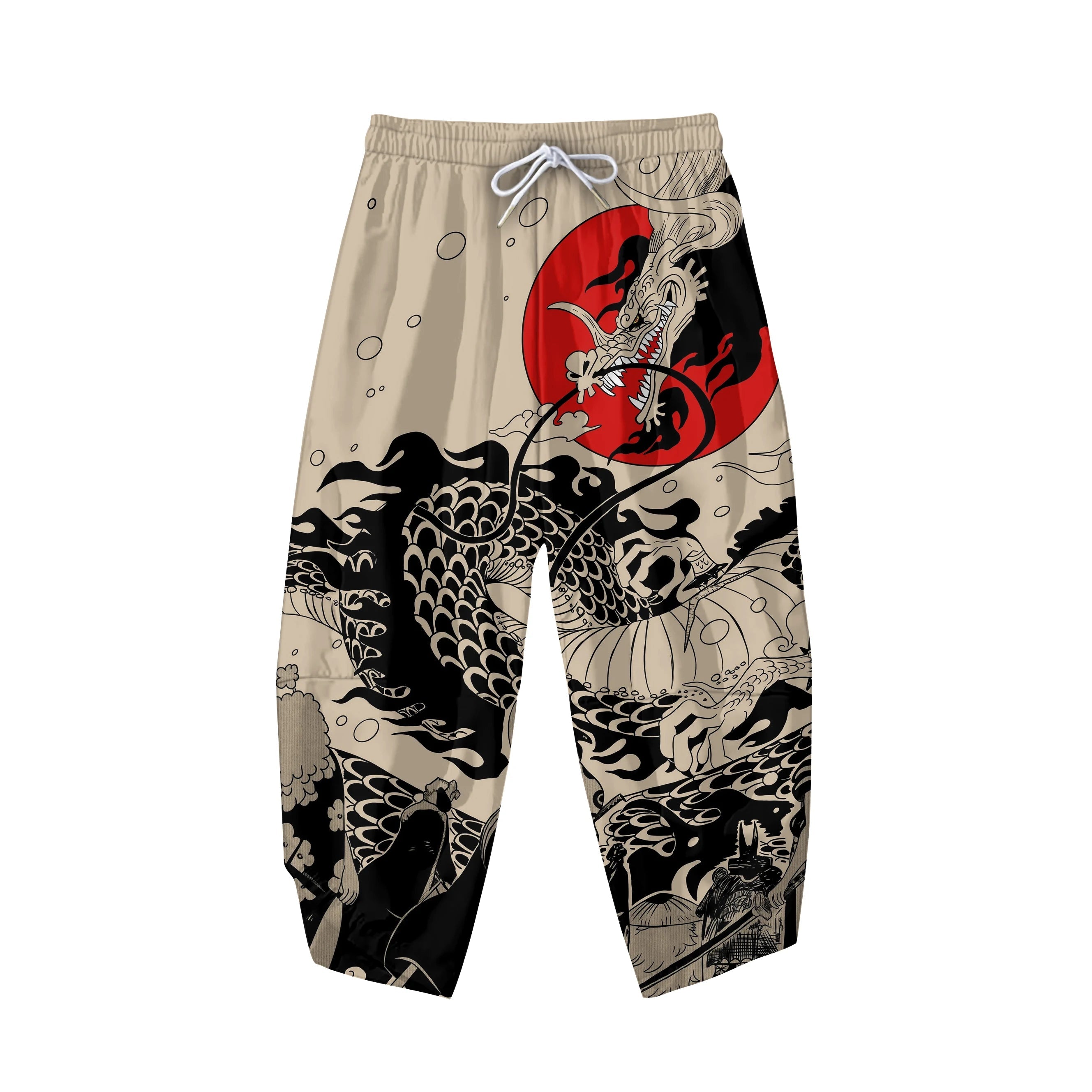 Summer Japanese Style Anime Dragon Print Cosplay Haori Yukata Top Adult Traditional Samurai Loose Kimono Cardigan for Men Women FitiqueFit