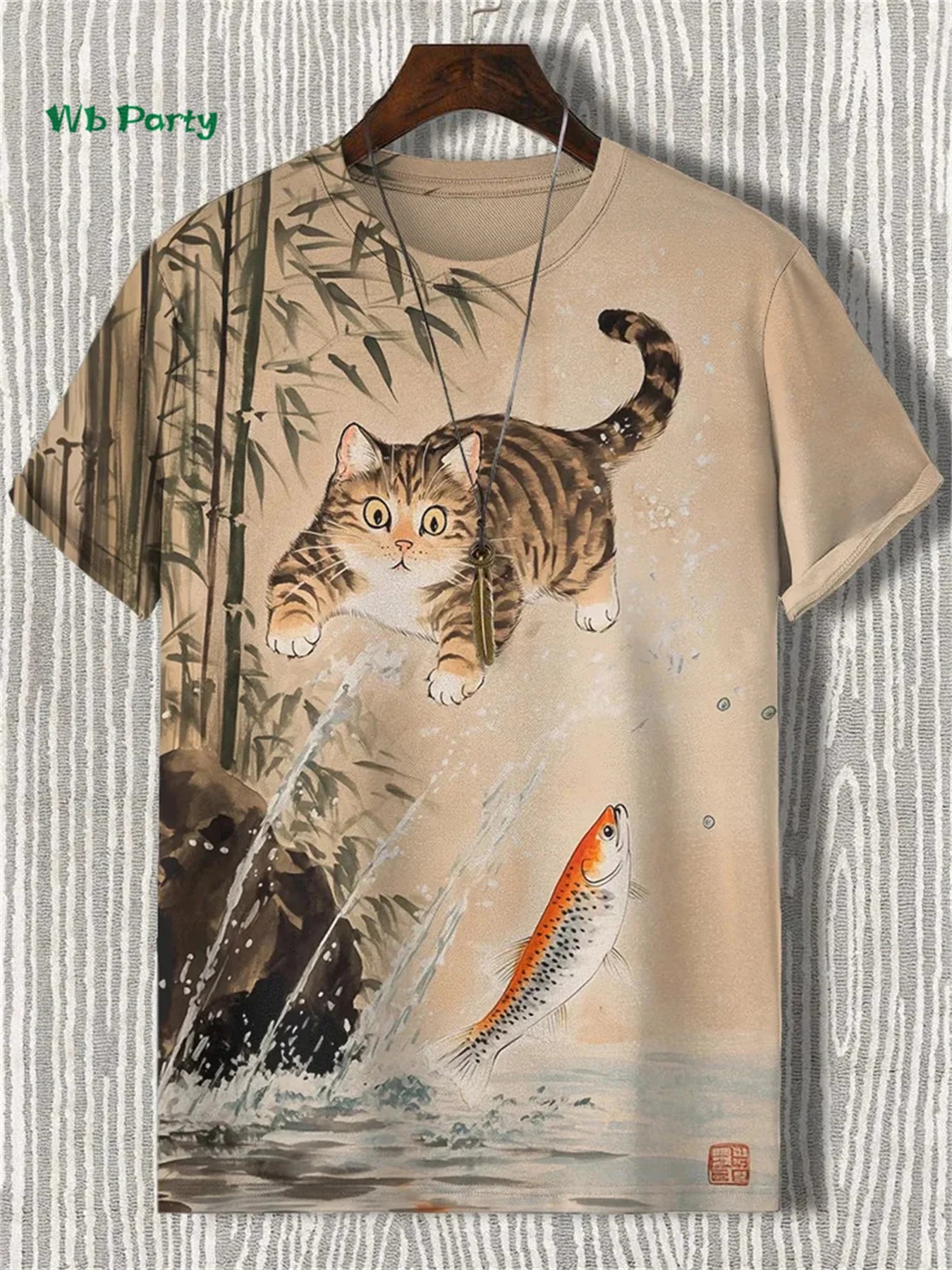 Funny Men's T-Shirt 3D Travel Cat Print Short Sleeve T-Shirt Loose Personalized Casual Top Summer Men's Outdoor Casual Clothing FitiqueFit