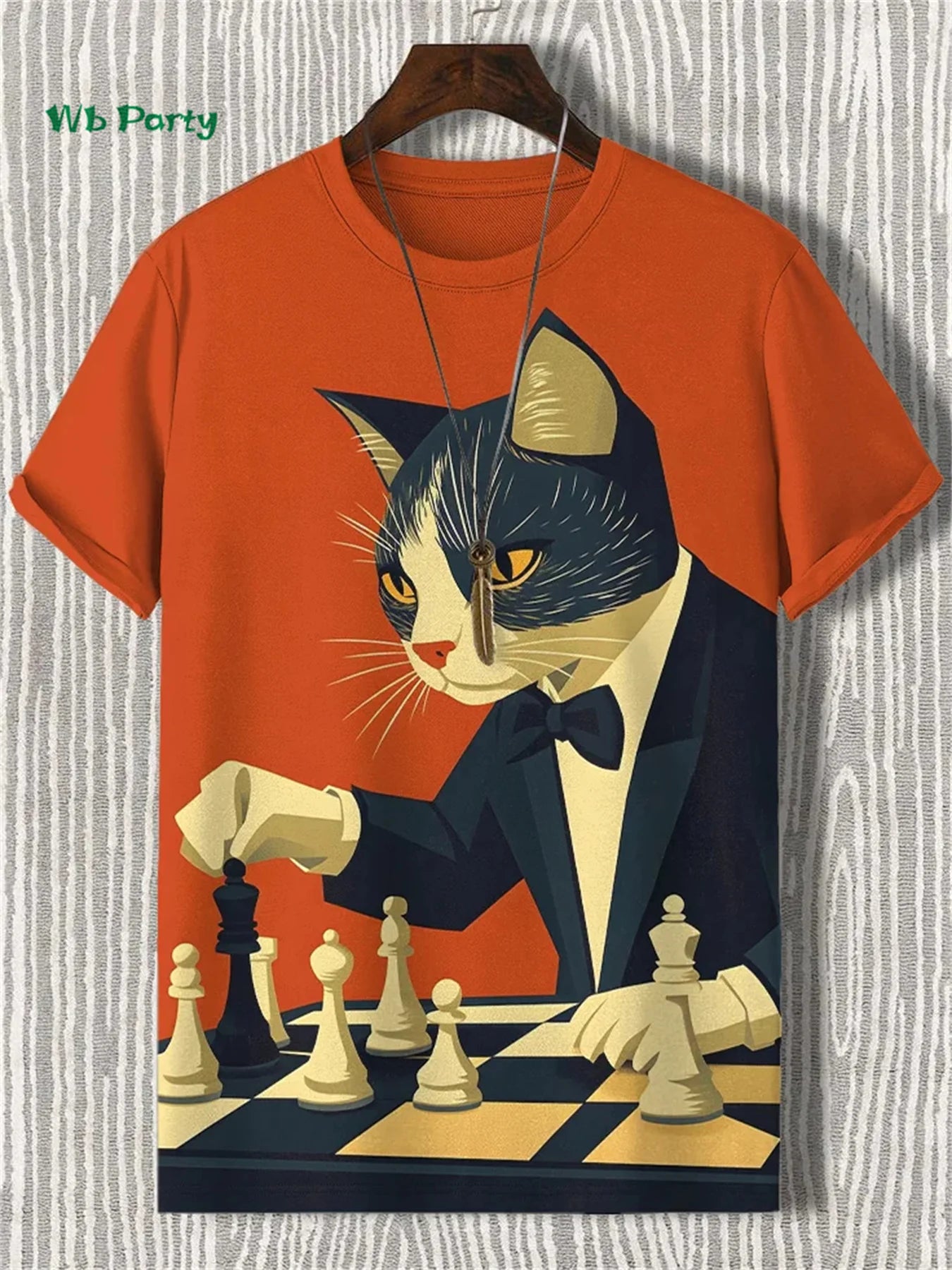Funny Men's T-Shirt 3D Travel Cat Print Short Sleeve T-Shirt Loose Personalized Casual Top Summer Men's Outdoor Casual Clothing FitiqueFit