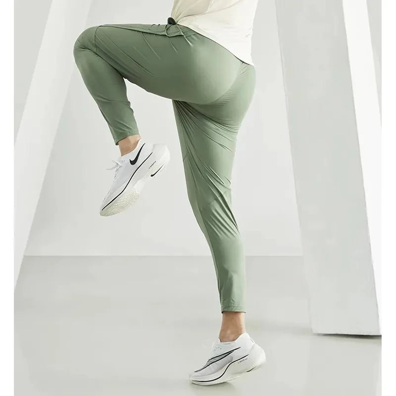 Men's Running Pants Sportswear Jogging Sweatpants Quick Dry Thin Tracksuit Elastic Gym Fitness Trousers Training Sport Pants Men FitiqueFit