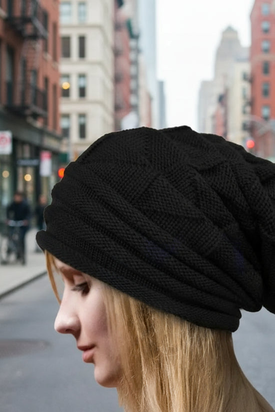 Oversized Slouchy Knitted Beanie FitiqueFit