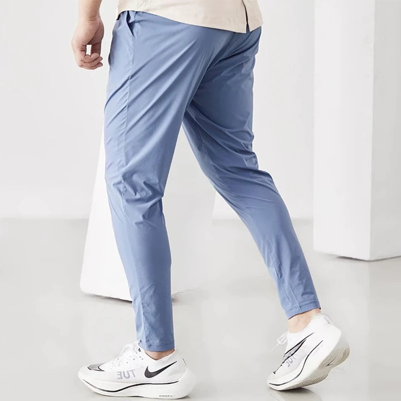 Men's Running Pants Sportswear Jogging Sweatpants Quick Dry Thin Tracksuit Elastic Gym Fitness Trousers Training Sport Pants Men FitiqueFit