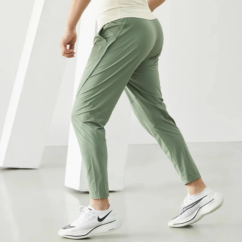Men's Running Pants Sportswear Jogging Sweatpants Quick Dry Thin Tracksuit Elastic Gym Fitness Trousers Training Sport Pants Men FitiqueFit