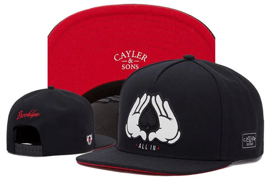Classic Snapback Hat – Flat Bill Adjustable Baseball Cap FitiqueFit
