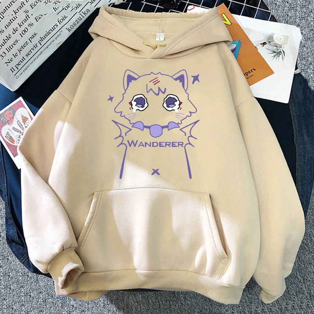 Genshin Impact Scaramouche Cat Hoodie FitiqueFit