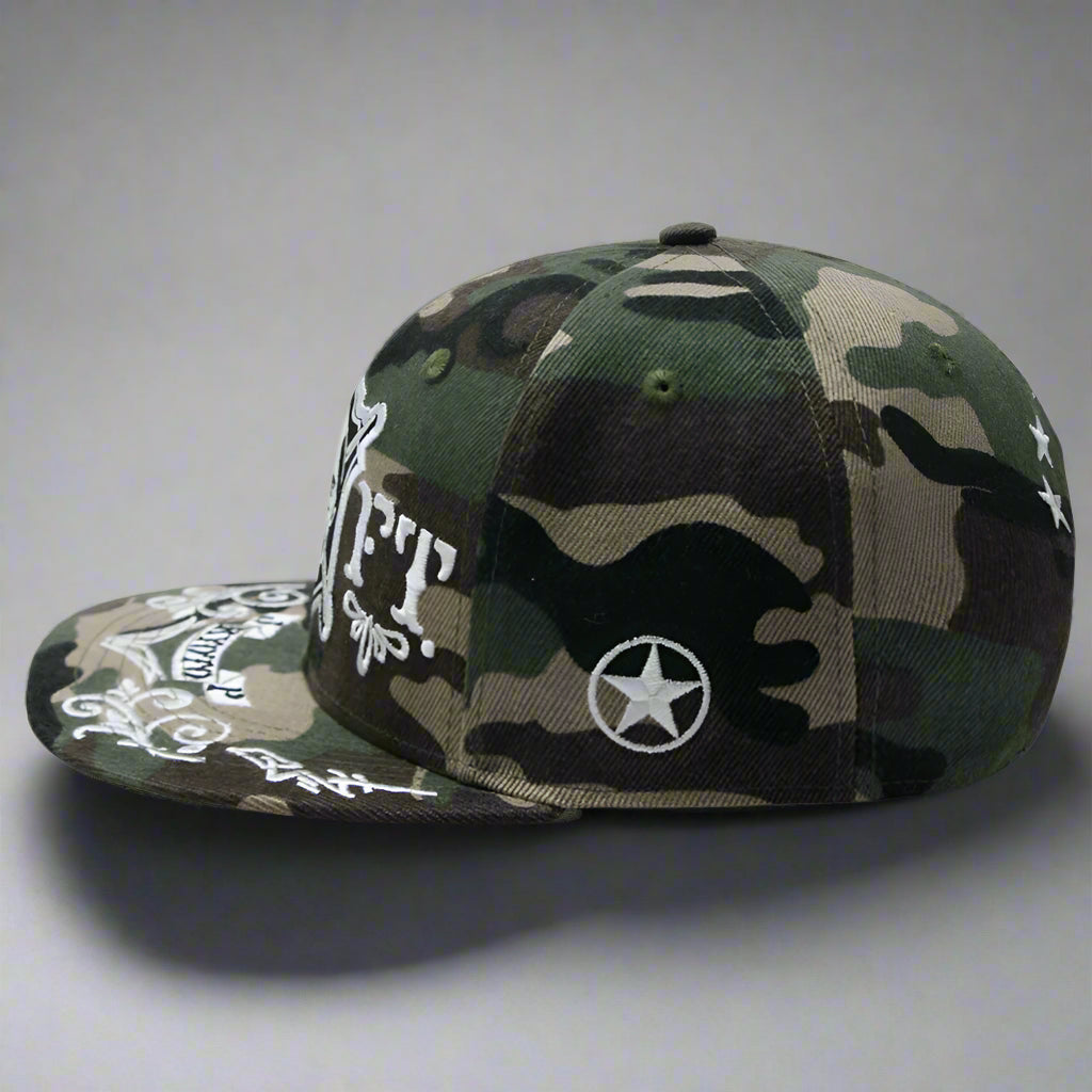 Hip Hop Punk Rock Snapback Cap FitiqueFit