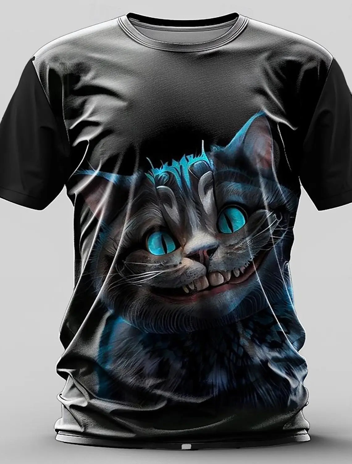 Men's Animal Funny T Shirt Short Sleeve T shirt 3D Print O-Neck Shirt Exaggerated Designer Party Summer Casual Clothing Apparel FitiqueFit