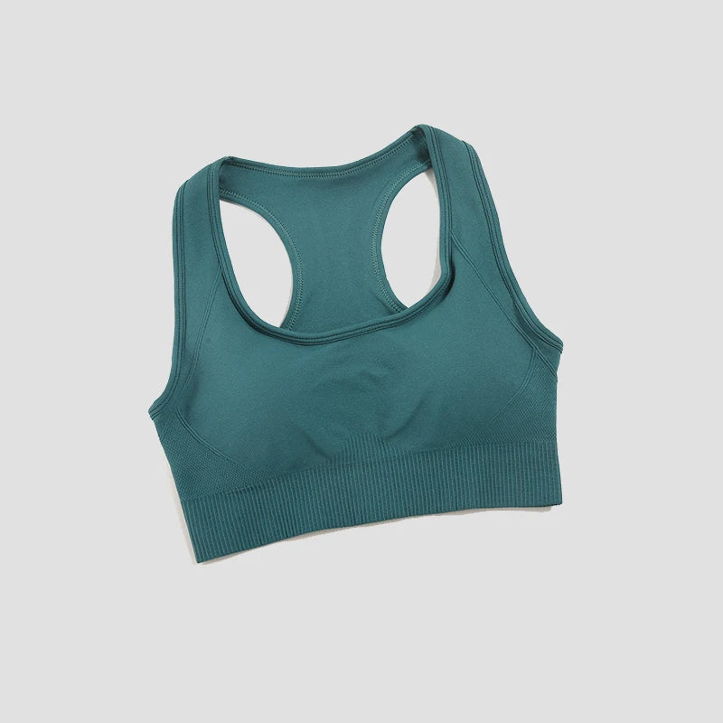 🏋️‍♀️ Women's Padded Sports Bra Tank Top FitiqueFit