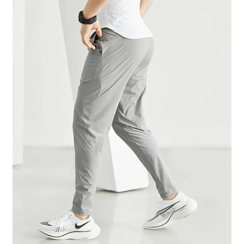 Men's Running Pants Sportswear Jogging Sweatpants Quick Dry Thin Tracksuit Elastic Gym Fitness Trousers Training Sport Pants Men FitiqueFit