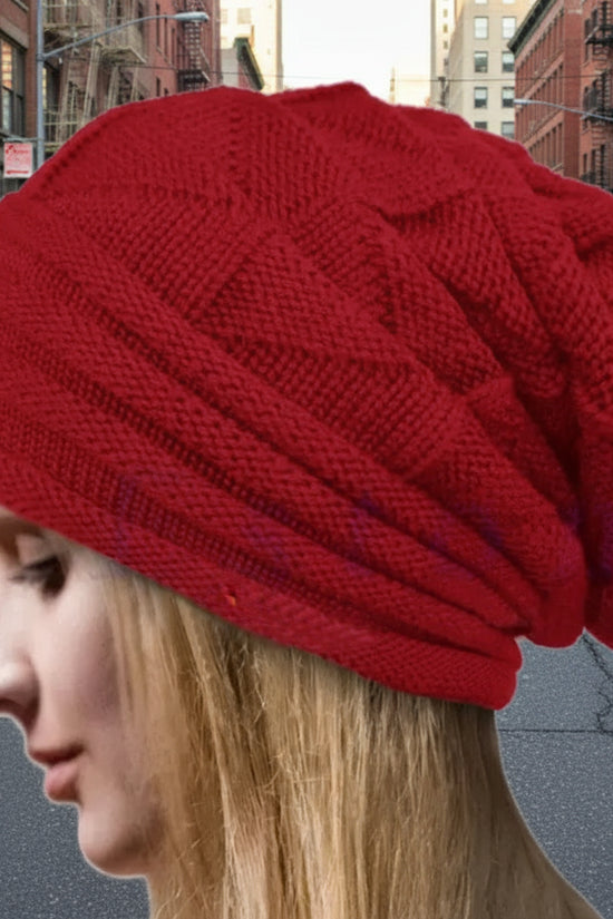 Oversized Slouchy Knitted Beanie FitiqueFit