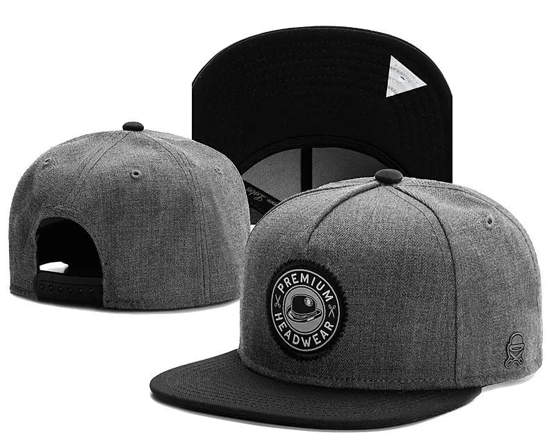 Skull Hand Snapback Hat – Flat Bill Adjustable Baseball Cap FitiqueFit