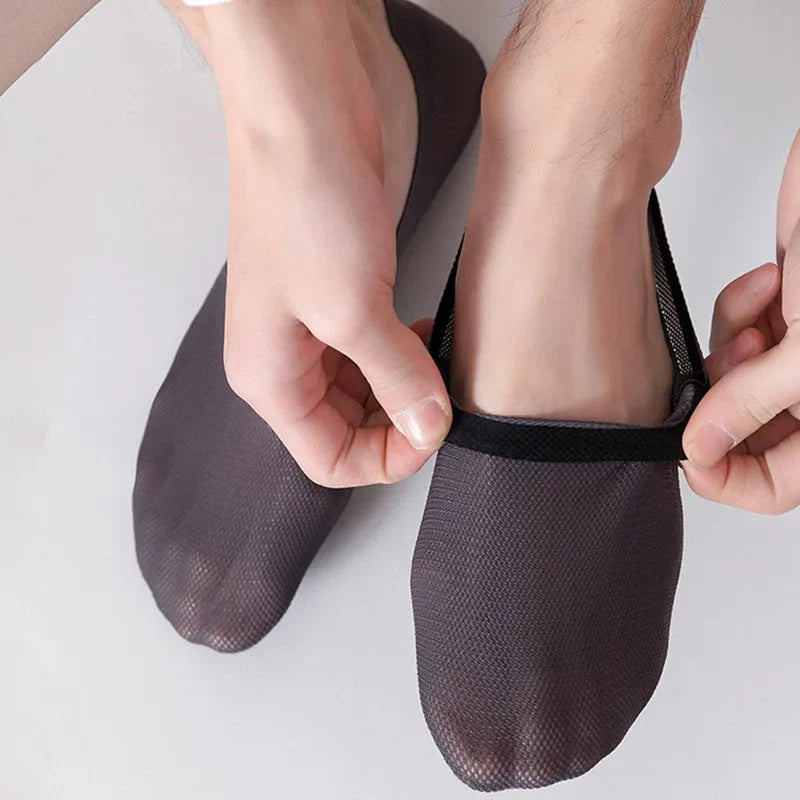 3-Pack Invisible Boat Socks – Breathable Low-Cut Socks 