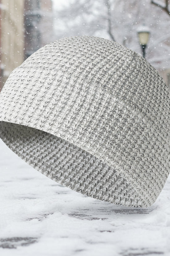 Unisex Winter Reflective Beanies High Visibility Noctilucent Reflective Knit Hat Glow In Dark for Winter Night Walks FitiqueFit