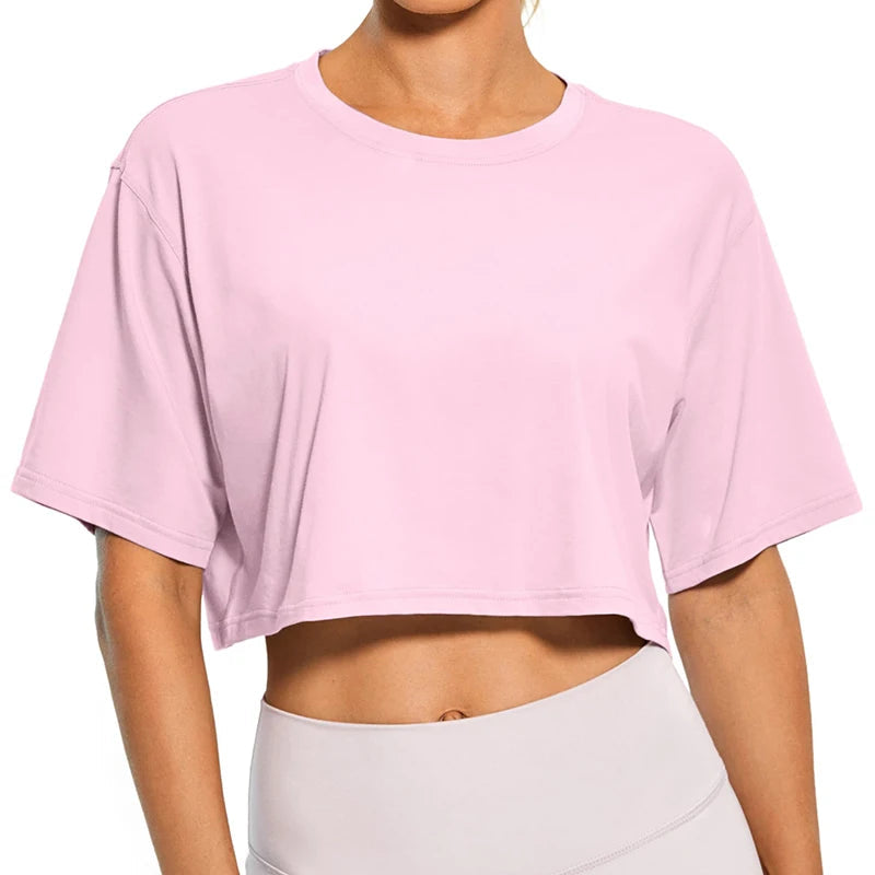 Y2K Harajuku White Crop Top – Women's Summer Streetwear Tee FitiqueFit