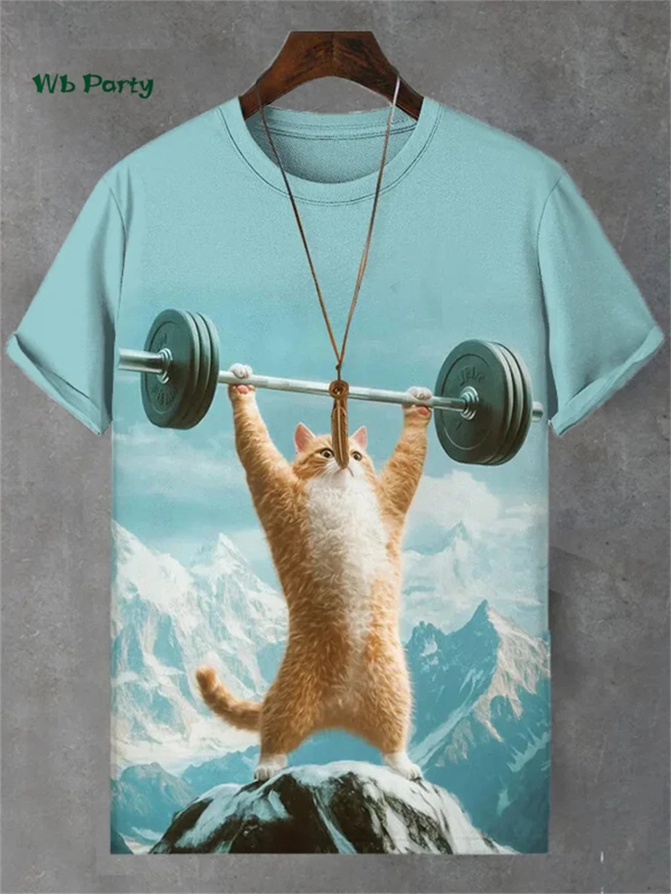 Funny Men's T-Shirt 3D Travel Cat Print Short Sleeve T-Shirt Loose Personalized Casual Top Summer Men's Outdoor Casual Clothing FitiqueFit