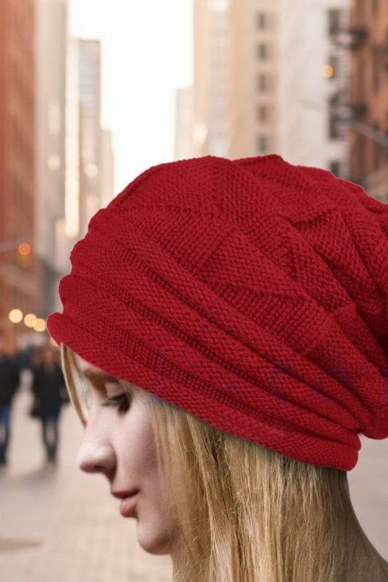 Oversized Slouchy Knitted Beanie FitiqueFit