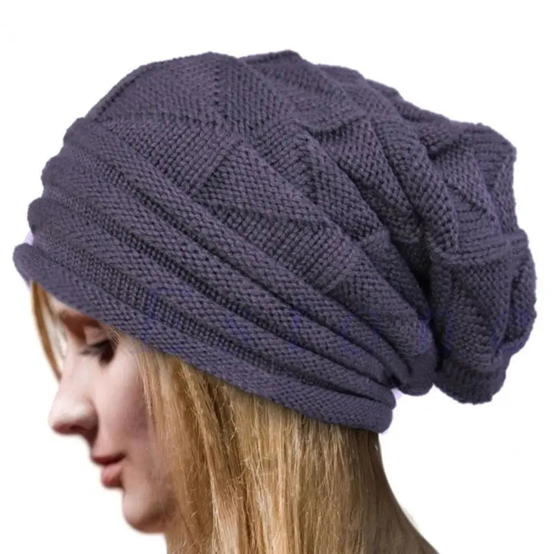 Oversized Slouchy Knitted Beanie FitiqueFit