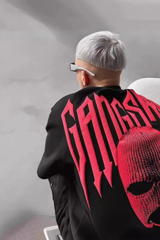 👕 Masked Persona Oversized Harajuku T-Shirt FitiqueFit