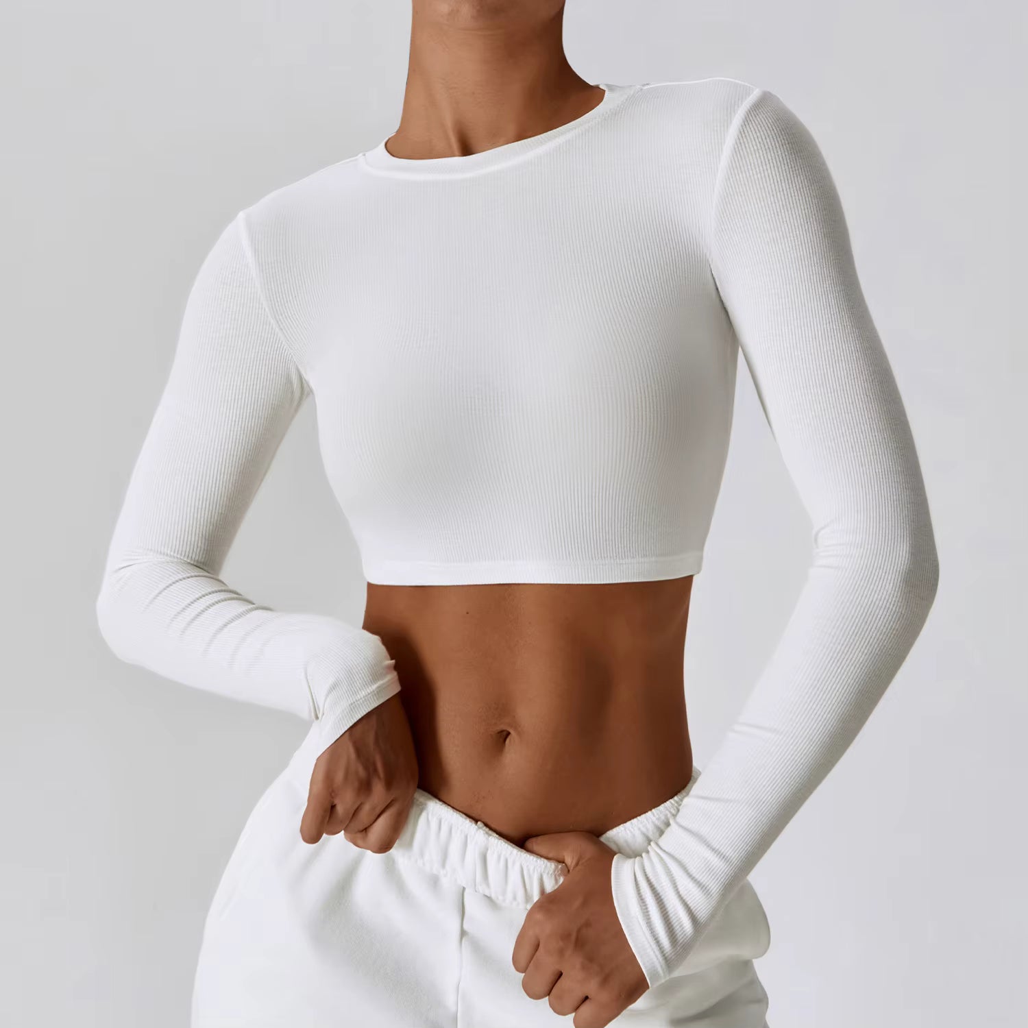 🧘‍♀️ Women’s Slim Fit Long Sleeve Yoga Top FitiqueFit