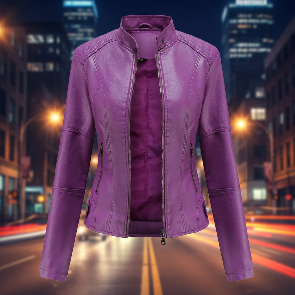 European And American Women's Leather Jackets 