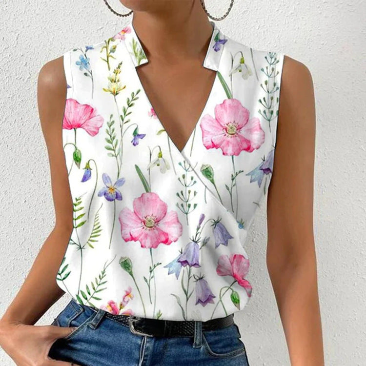 🎨 Women's Pullover Digital Printing Top FitiqueFit