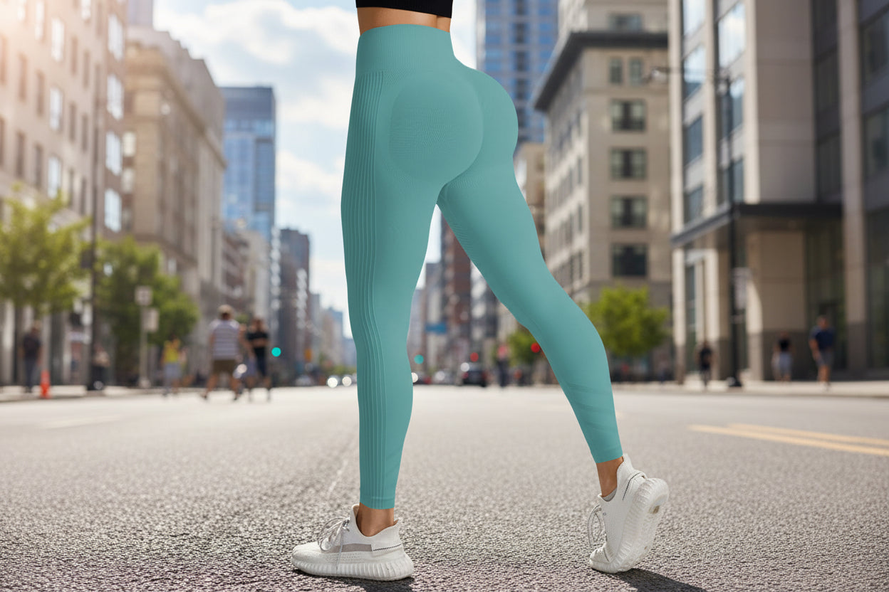 Women’s High-Waisted Yoga Pants – Tummy Control Butt Lifting Leggings - FitiqueFit