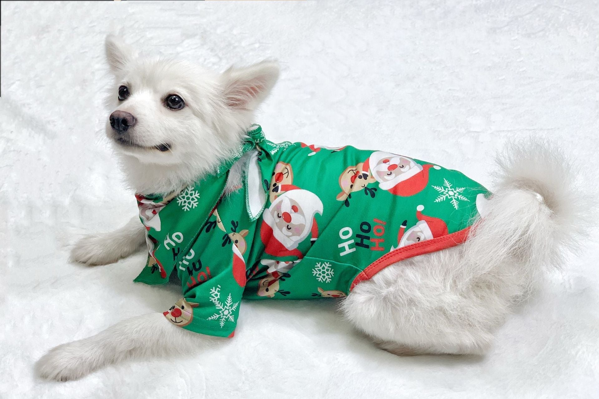 Christmas Pajamas For Family Matching Family Christmas PJs Sets Santa Claus Printed Top Sleepwear CJ