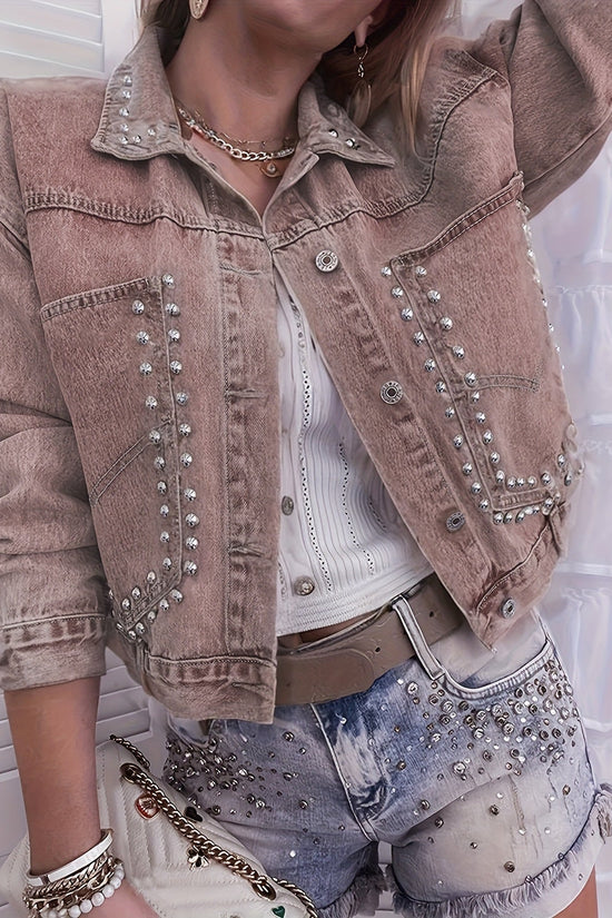 Women’s Studded Denim Jacket 