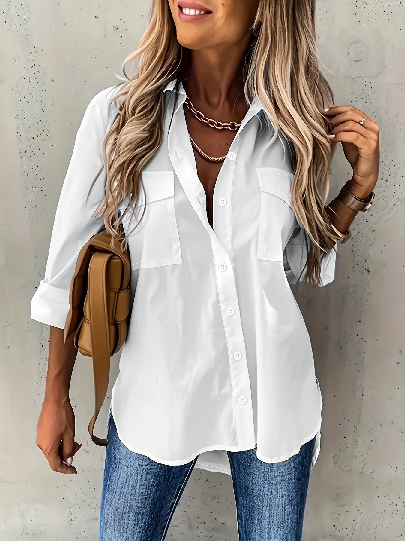 👚 Plus Size Women's Long Sleeve Two-Piece Casual Set FitiqueFit