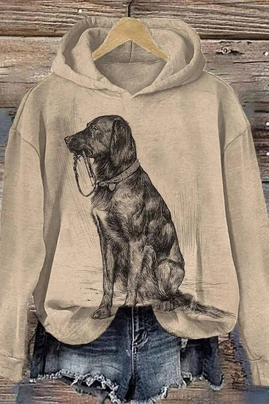 Womens 3D Digital Print Hoodie From Europe And The US 